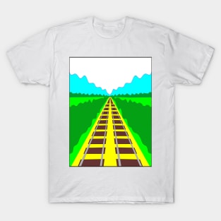 Railroad to the future T-Shirt